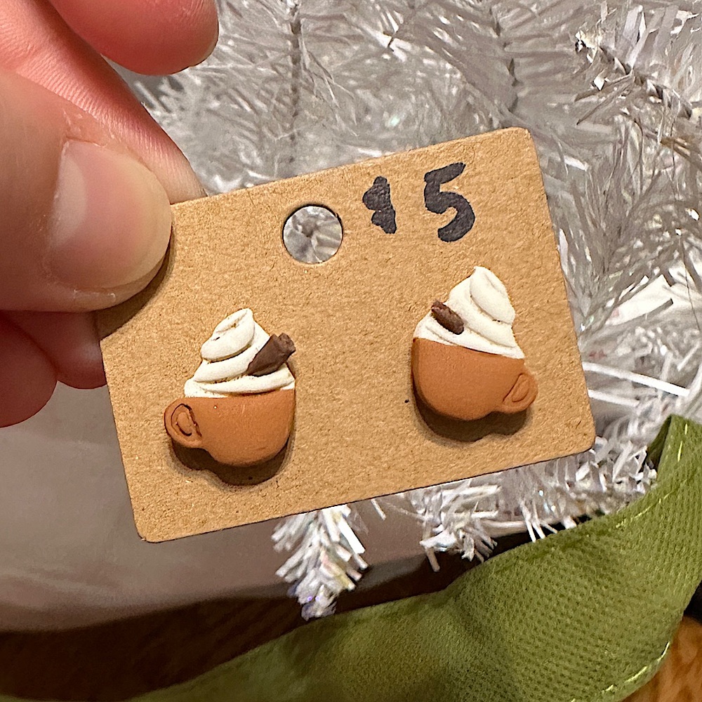 NEW Handmade Latte Mug Earrings **$5 or 3/$12**